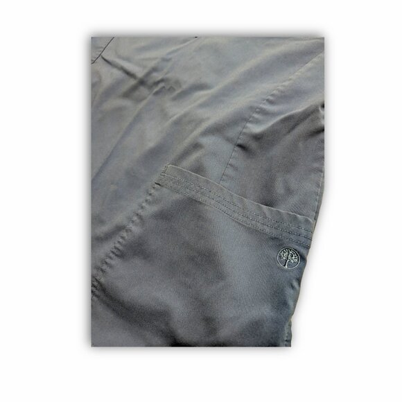 #6 Healing Hands Purple Label XL Women's Healthcare Scrub Top in Royal Blue - Picture 5 of 7